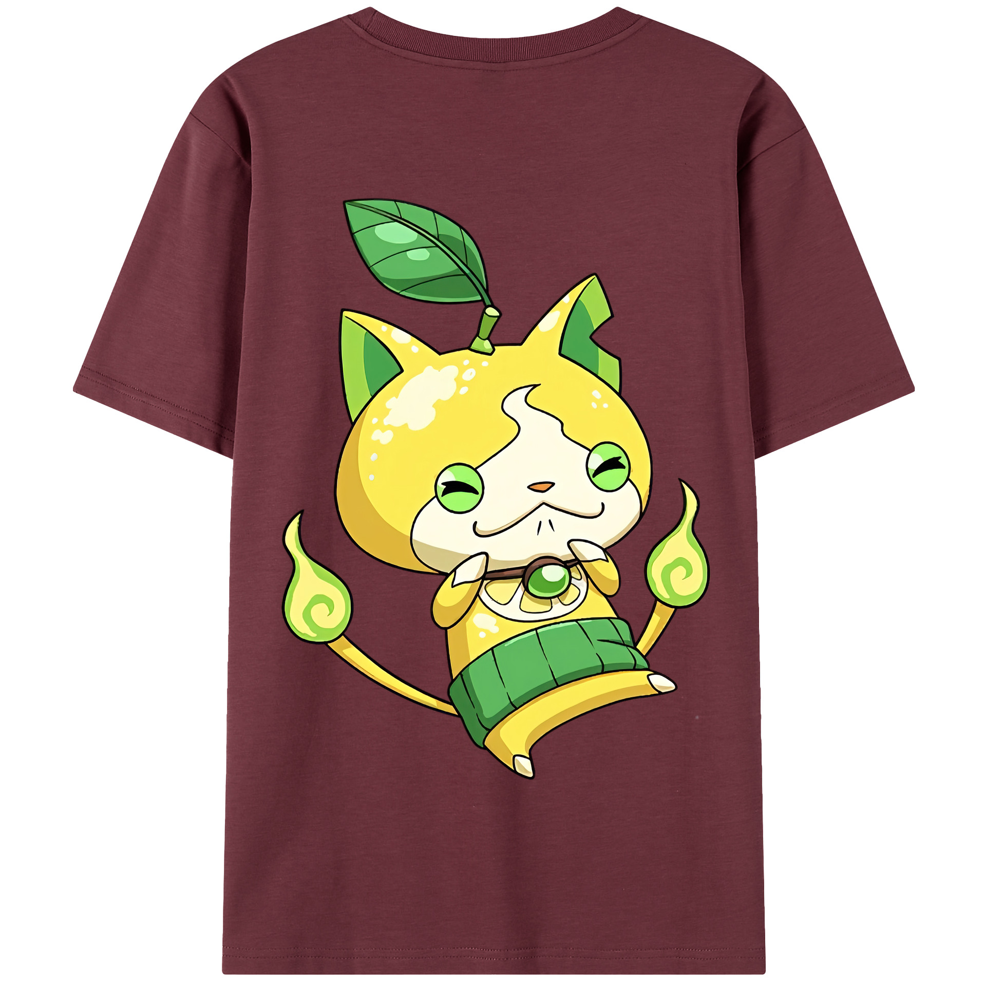（画像用） 妖怪ウォッチ Yo-kai Watch 綿100％半袖Tシャツ（背面プリント）